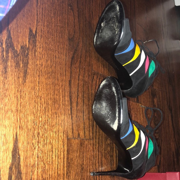 Salvatore Ferragamo caged color block sandal - Picture 4 of 4